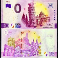 اسکناس صفریورو برج پیزا