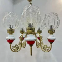 لوستر ،دیوارکوب،تک شعله آنتیک و قدیمی