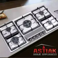 اجاق گاز steel شیشه ای روگازی صفحه ای چدن جدید|اجاق گاز و لوازم برقی پخت‌وپز|تبریز, |دیوار