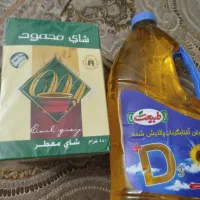 ۸ عددروغن ۱ونیم لیتری چای محمود ۸عدد
