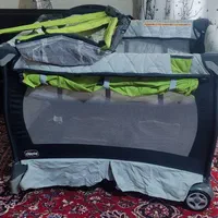 تخت و پارک chicco lullaby اصل|تخت و صندلی بچه|شیراز, فرهنگ شهر|دیوار