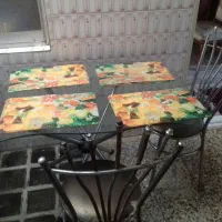 میز شیشه ای