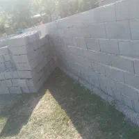 حصار پی‌کنی بلوک چینی‌ساختمان ‌‌‌‌شفته‌سربندی‌