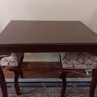 میز ناهارخوری ۴ نفره با صندلی