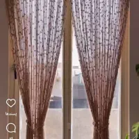 پرده های زیبای مکرومه ای|پرده، رانر، رومیزی|چهاردانگه (تهران), |دیوار