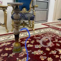 قلیان چوبی لیمو بسیار طعم داده