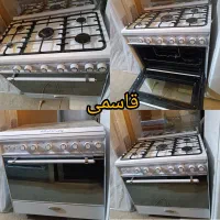 اجاق گاز تمام فر جوجه گردان ترموکوپل دار  قاسمی
