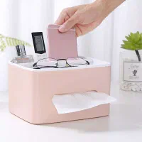جعبه دستمال کاغذی و نظم دهنده