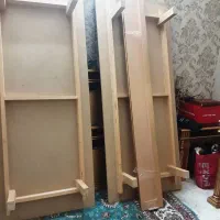 سرویس خواب دو نفره تمام چوب|تخت و سرویس خواب|قم, سالاریه|دیوار