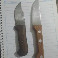 سکه خارجی و  چاقو