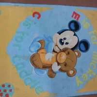 فرش اتاق بچه سالم بدون پارگی تخفیف هم داره