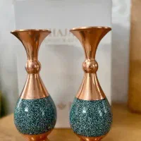 گلدان فیروزه کوبی
