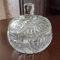ظرف کریستال دکوری قدیمی
