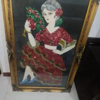 تابلو نقاشی دست دوز