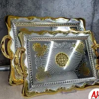 سینی پذیرایی دو تیکه|ظروف سرو و پذیرایی|شیراز, بازار|دیوار