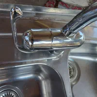 سینک دوقلوی البرز ۱۲۰ در ۶۰ باشیر تلفونی سنگین|مصالح و تجهیزات ساختمان|مشهد, نیزه|دیوار