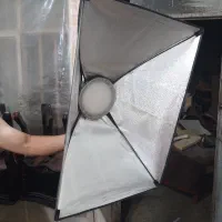 ۲عدد پرژکتور عکاسی با۳عددپایه