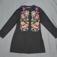 مانتو گلدوزی سالم وتمیز درحد نو