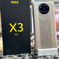 شیاومیpocoX3حافظه64گیگ رم6 سالم تضمینی بدون تعمیر