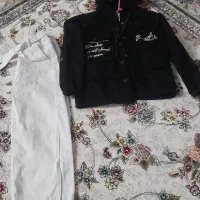 هودی وشلوار سرهمی در حد نو تروتمیز|لباس|باغستان, |دیوار