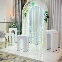 دکور و تشریفات جایگاه عروس داماد بله برون