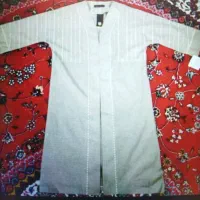 مانتو بلند نخی زنانه