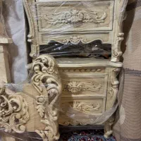 سرویس خواب چوبی منبت کاری پرکار