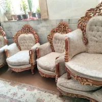 مبل۹نفره‌سلطنتی|مبلمان خانگی و میز عسلی|بیرجند, |دیوار