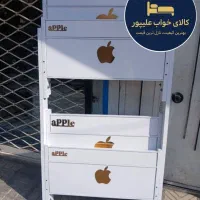 تخت خواب دوطبقه اپل طلایی