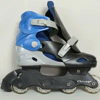 اسکیت مارک chicago امریکایی با کلاه و زانوبند