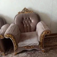 مبلمان 8 نفره مخملی|مبلمان خانگی و میز عسلی|شیراز, گلکوب|دیوار