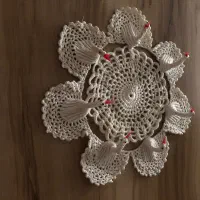 رومیزی قدیمی گیپور،مخمل،ساتن، سفره رومیزی|پرده، رانر، رومیزی|تهران, شهرک غرب|دیوار