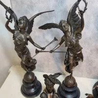 مجسمه برنزی کاتاباز|مجسمه، تندیس، ماکت|تهران, فردوسی|دیوار