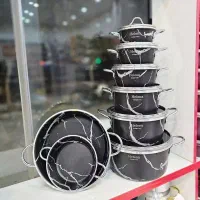 سرویس قابلمه 10 پارچه چدن|ظروف پخت‌وپز|کرمان, |دیوار