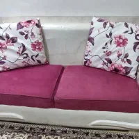 یک دست مبل هفت نفره سالم و تمیز به فروش میرسد|مبلمان خانگی و میز عسلی|لنجان, |دیوار