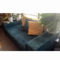 مبل تختخواب شو با پشتی متحرک