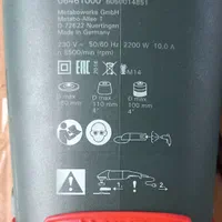 سنگ فرز متابو آلمان 8500 دور 2200 وات صنعتی|ابزارآلات|تهران, آهنگ|دیوار