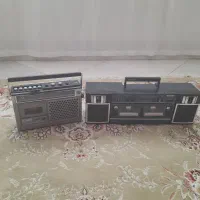 دو عدد رادیو ظبت  سونی