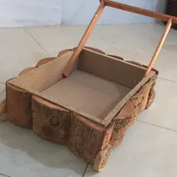 گاری چوبی تزیینی|گل مصنوعی|اصفهان, رزمندگان|دیوار