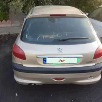 ۲۰۶فرانسه مدل ۱۳۸۵تیپ ۳ بژ|خودرو سواری و وانت|تهران, شهرک دانشگاه|دیوار