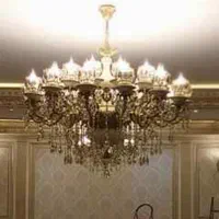 نصاب و نصب لوستر تعمیرات لوستر فروش لوستر|لوستر و چراغ آویز|کرج, گوهردشت|دیوار