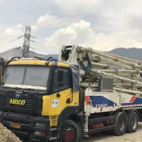 فروش فوری پمپ دکل بتن ریزی