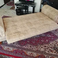 مبل تخت شو سه نفر ه|تخت و سرویس خواب|سهند, |دیوار