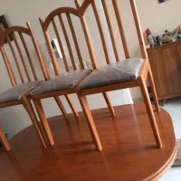 نهارخوری۶نفره چوب راش