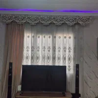 پرده پذیرایی با یالان وقاب بالا