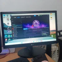 مانیتور 19 ال جی کاملا سالم با پورت hdmi
