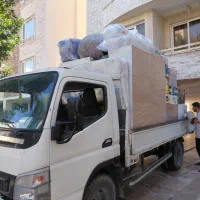 حمل انواع بار و اثاثیه با شش چرخ بزرگ و کوچک