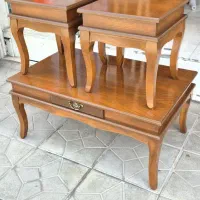 میز عسلی وجلومبلی طرح مهتاب
