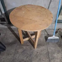 میز چوبی گرد|میز تلفن|تهران, مولوی|دیوار