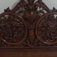تخت خواب دو نفره منبت